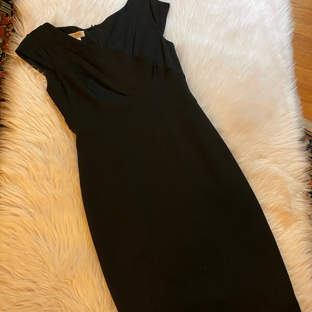 Kay Unger Professional Black Dress Sz 4